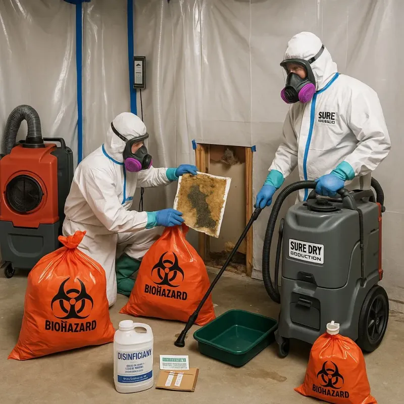 Contaminated Water Handling Protocols process in Centerville, PA
