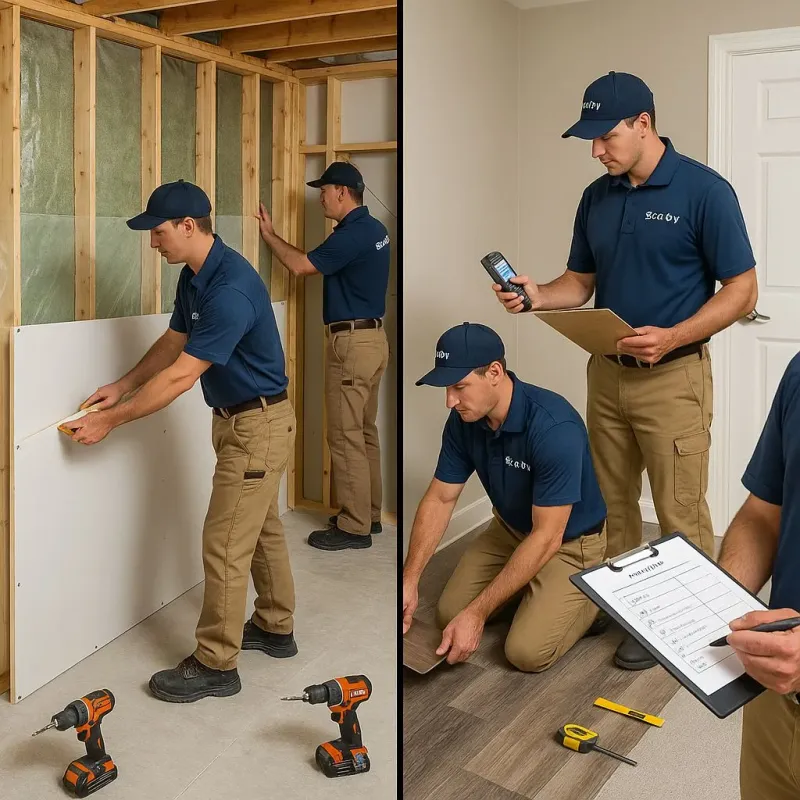 Repairs and Reconstruction process in Centerville, PA
