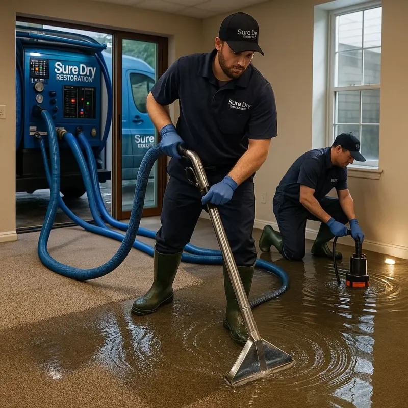 Water Extraction and Removal process in Centerville, PA